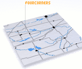 3d view of Four Corners