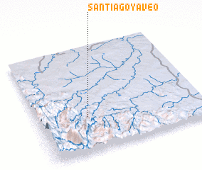 3d view of Santiago Yaveo