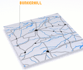 3d view of Bunker Hill