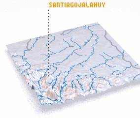 3d view of Santiago Jalahuy