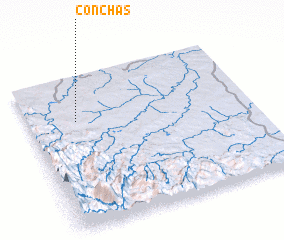 3d view of Conchas