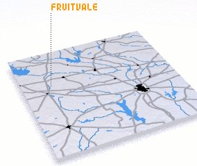 3d view of Fruitvale