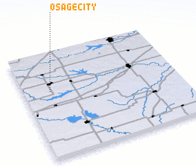 3d view of Osage City