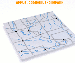 3d view of Applewood Mobile Home Park