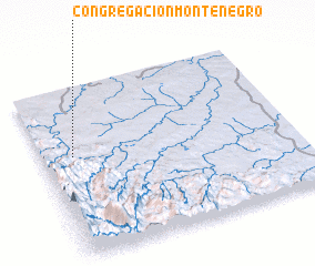 3d view of Congregación Monte Negro