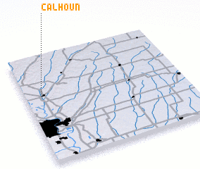 3d view of Calhoun