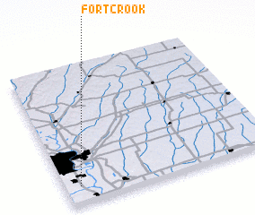 3d view of Fort Crook