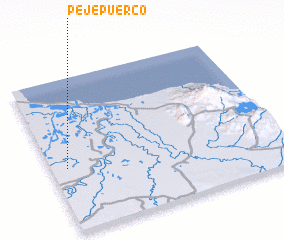 3d view of Peje Puerco