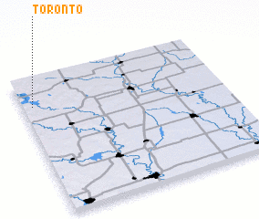 3d view of Toronto