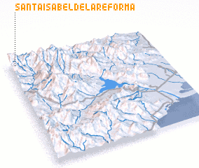 3d view of Santa Isabel de la Reforma