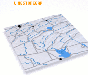 3d view of Limestone Gap