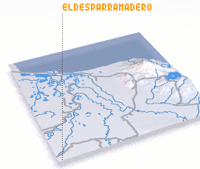 3d view of El Desparramadero