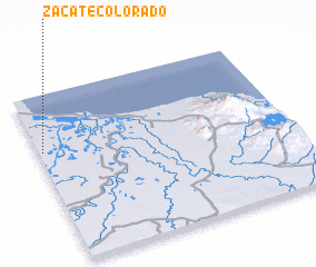 3d view of Zacate Colorado