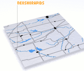 3d view of Neosho Rapids