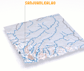 3d view of San Juan Lealao