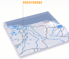 3d view of Paso Yeguas