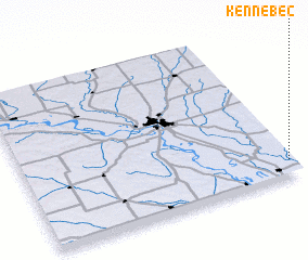 3d view of Kennebec