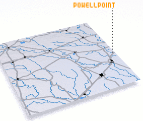 3d view of Powell Point