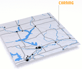 3d view of Corning