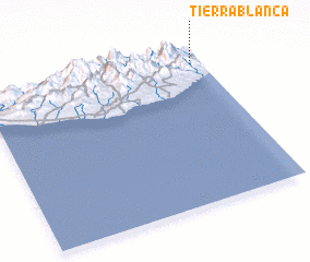 3d view of Tierra Blanca