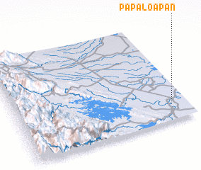 3d view of Papaloapan