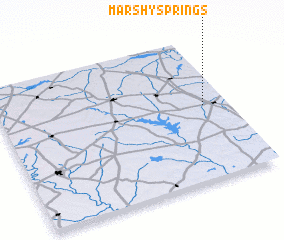 3d view of Marshy Springs
