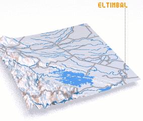 3d view of El Timbal