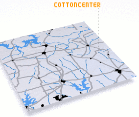 3d view of Cotton Center