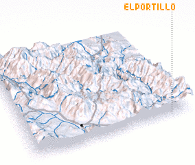 3d view of El Portillo