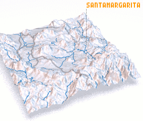 3d view of Santa Margarita