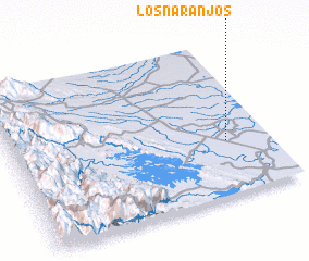 3d view of Los Naranjos