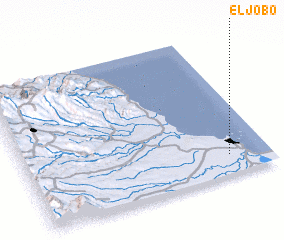 3d view of El Jobo