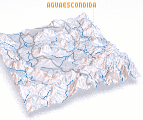 3d view of Agua Escondida