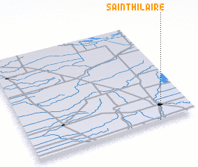 3d view of Saint Hilaire