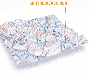 3d view of Santiago Zoochila