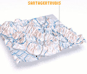 3d view of Santa Gertrudis