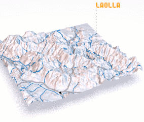 3d view of La Olla