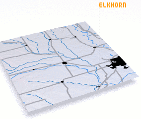 3d view of Elkhorn