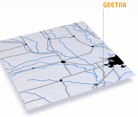3d view of Gretna