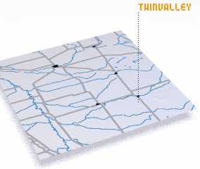3d view of Twin Valley