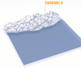 3d view of San Pablo