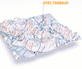 3d view of Vuelta Abajo