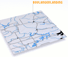 3d view of Boulanger Landing