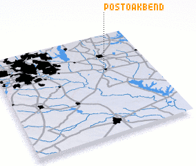 3d view of Post Oak Bend