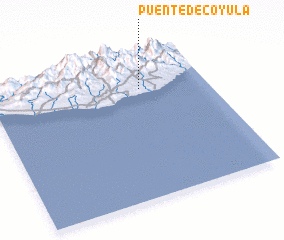 3d view of Puente de Coyula