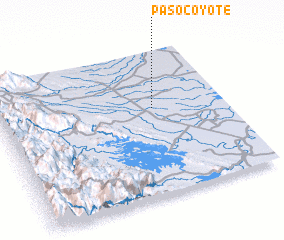 3d view of Paso Coyote