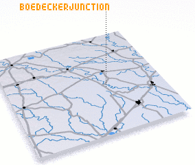 3d view of Boedecker Junction