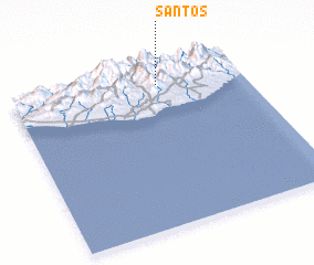 3d view of Santos