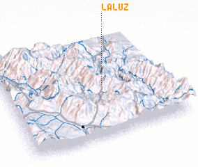 3d view of La Luz