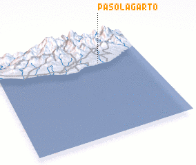 3d view of Paso Lagarto